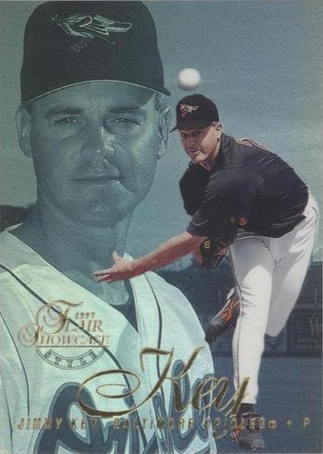 1997 Flair Showcase - Jimmy Key #122