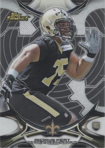 2015 Topps Finest Andrus Peat #94