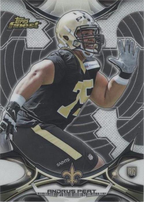2015 Topps Finest Andrus Peat #94