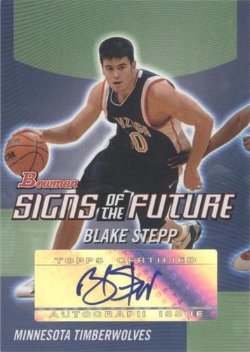 2004-05 Bowman Draft Picks & Prospects - Blake Stepp #SOF-BS