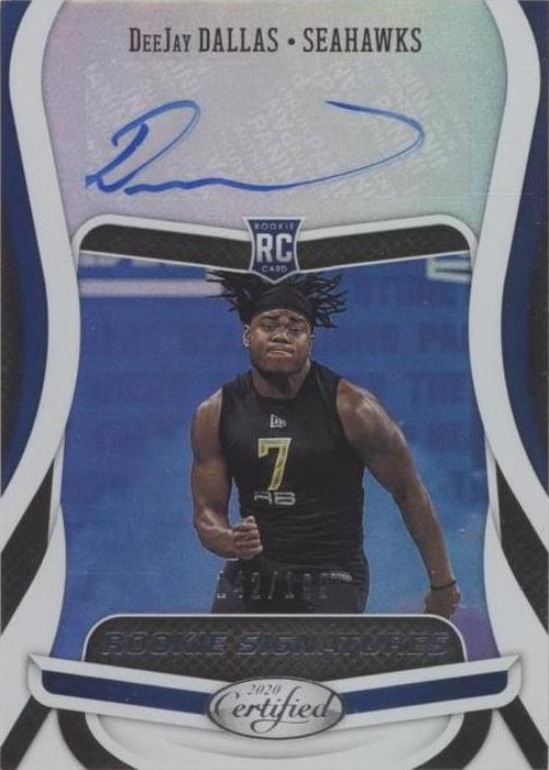 2020 Panini Certified DeeJay Dallas #RS-DD