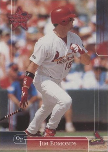 2002 Leaf Rookies & Stars - Jim Edmonds #242