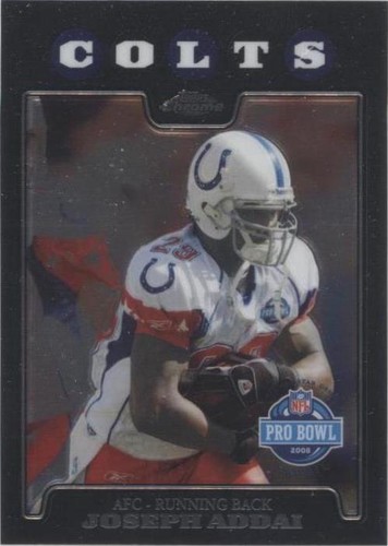 2008 Topps Chrome Joseph Addai #TC145