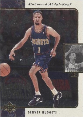 1995-96 NBA Hoops Mahmoud Abdul-Rauf #38 Denver Nuggets