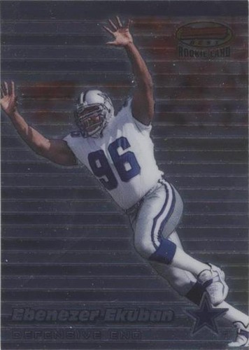 1999 Bowman's Best Ebenezer Ekuban #106