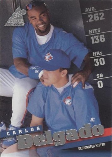 1998 Pinnacle Inside - Carlos Delgado #90