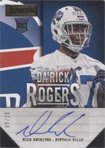 2013 Panini Playbook Da'Rick Rogers #121