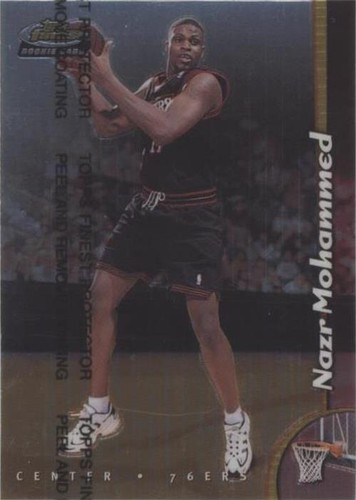 1998-99 Topps Finest - Nazr Mohammed #250