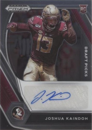 2021 Panini Prizm Draft Picks Joshua Kaindoh #DPA-JOK