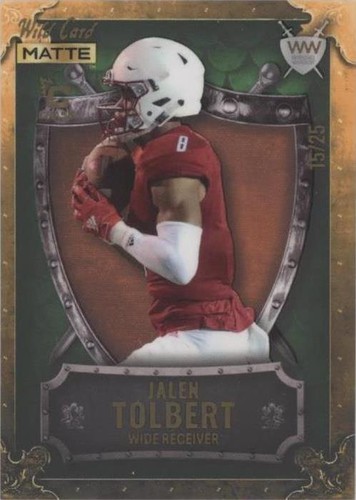 2022 Wild Card MATTE Jalen Tolbert #WW-23