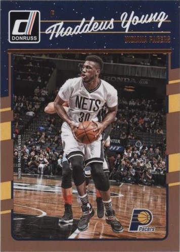 2016-17 Panini Donruss - Thaddeus Young #96