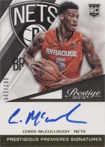2015-16 Panini Prestige - Chris McCullough #PPS-CM