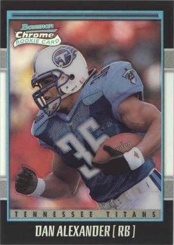 2001 Bowman Chrome Dan Alexander #156