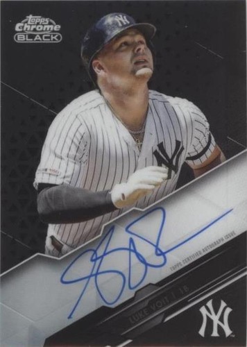 2020 Topps Chrome Black - Luke Voit #CBA-LV