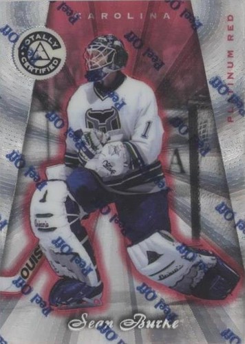 1997-98 Pinnacle Totally Certified - Sean Burke #25