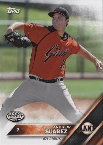 2016 Topps Pro Debut - Andrew Suarez #127