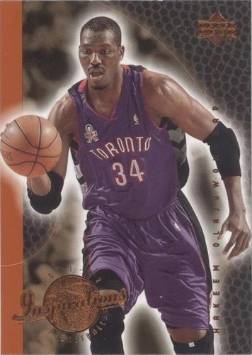 2001-02 Upper Deck Inspirations - Hakeem Olajuwon #85