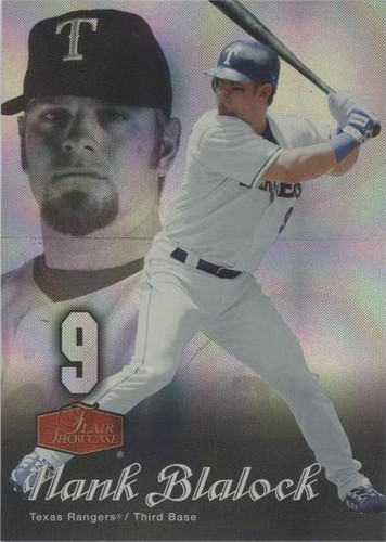 2006 Flair Showcase - Hank Blalock #112