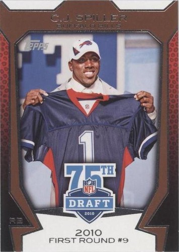 2010 Topps C.J. Spiller #75DA-8