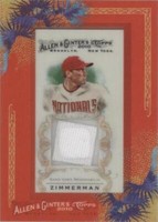 2010 Topps Allen & Ginter's - Ryan Zimmerman #AGR-RZ