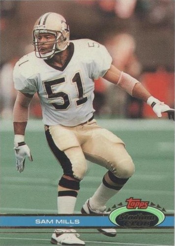 1991 Topps Stadium Club Sam Mills #461