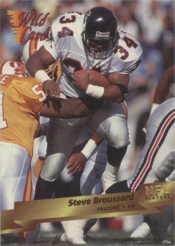 1993 Wild Card Steve Broussard #106