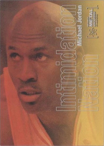 2021 Skybox Metal Universe Champions - Michael Jordan #IN-1