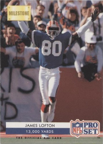 1992 Pro Set James Lofton #21