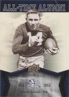 2013 Upper Deck University of Notre Dame Johnny Lattner #ATA-LA