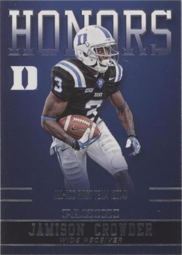 2015 Panini Duke Blue Devils Jamison Crowder #JC-DU