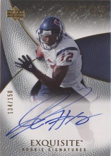 2007 Upper Deck Exquisite Collection Jacoby Jones #76