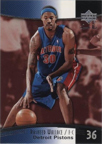 2004-05 Upper Deck Sweet Shot - Rasheed Wallace #23