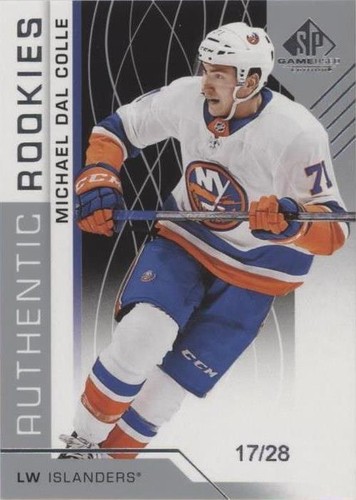 2018-19 Upper Deck SP Game Used - Michael Dal Colle #188