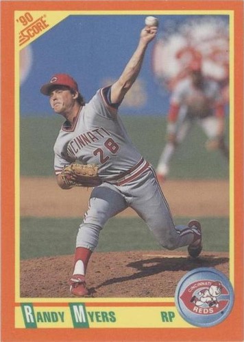 1990 Score Rookie & Traded - Randy Myers #16T