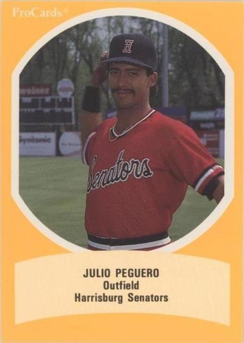 1990 ProCards Eastern League All-Star Game - Julio Peguero #EL-24