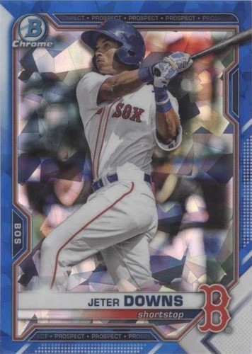 2021 Bowman Chrome Draft Sapphire Edition - Jeter Downs #BDC-177