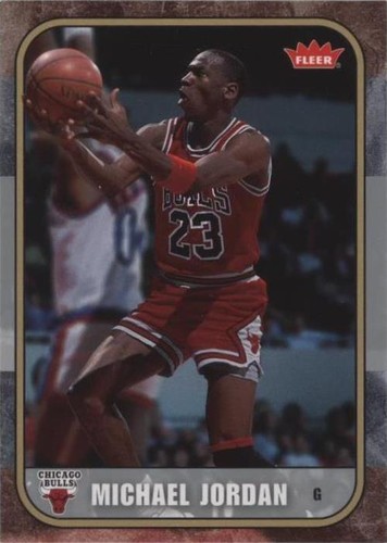 2007-08 Fleer Michael Jordan - Michael Jordan #8