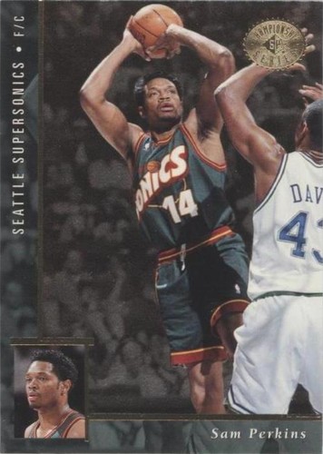 1995-96 SP Championship Series - Sam Perkins #100