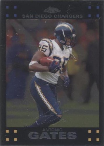 2007 Topps Chrome Antonio Gates #TC143
