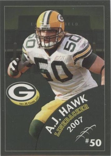 2007 Green Bay Packers Police A.J. Hawk #16