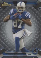 2013 Topps Finest Reggie Wayne #17