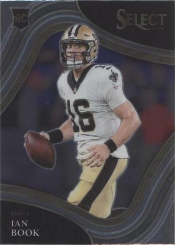2021 Panini Select Football #279 Ian Book Neon Green Prizm