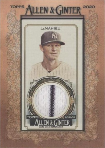 2020 Topps Allen & Ginter's - D.J. LeMahieu #MFR-DL