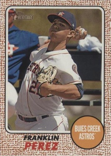 2017 Topps Heritage Minor League Edition - Franklin Perez #41