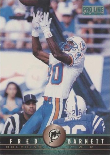 1997 Pro Line Fred Barnett #142