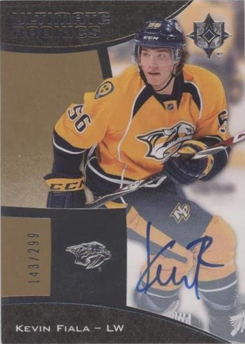 2015-16 Upper Deck Ultimate Collection - Kevin Fiala #103