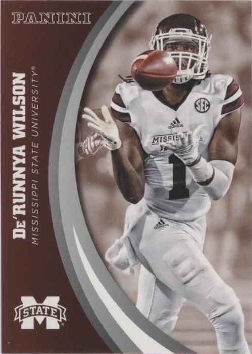 2016 Panini Mississippi State Bulldogs De'Runnya Wilson #16