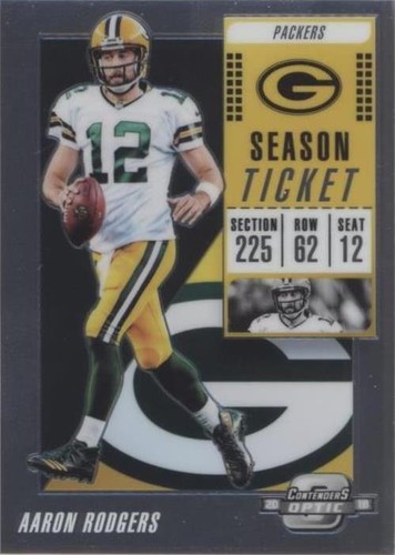 2018 Panini Contenders Optic Aaron Rodgers #59