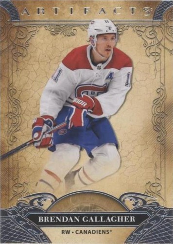 2020-21 Upper Deck Artifacts - Brendan Gallagher #49