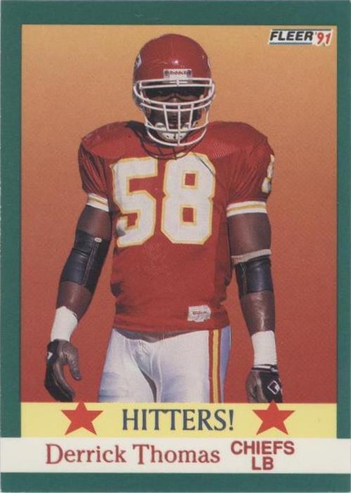 1991 Fleer Derrick Thomas No400